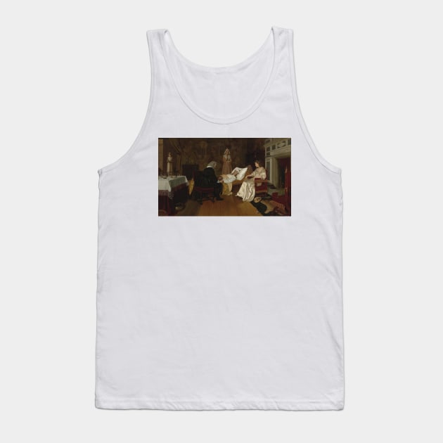 Witness My Act and Seal by Edmund Leighton Tank Top by Classic Art Stall